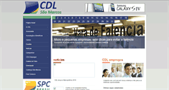 Desktop Screenshot of cdlsaomarcos.com.br